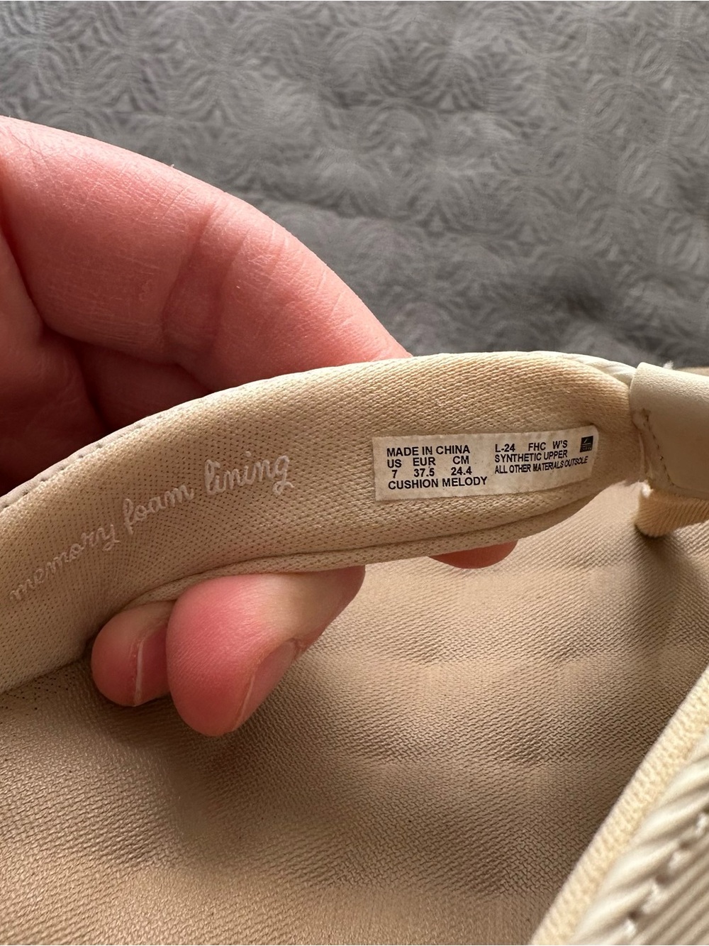 Reef Cushion Melody Cream Tan Flip Flop Sandals Women's Size 7 - Picture 6 of 6